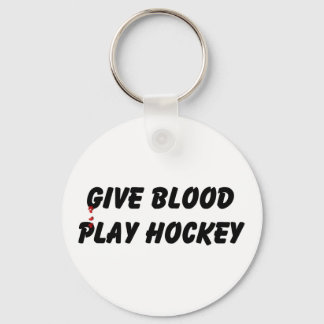 Ge Blood Play Hockey Nyckelring