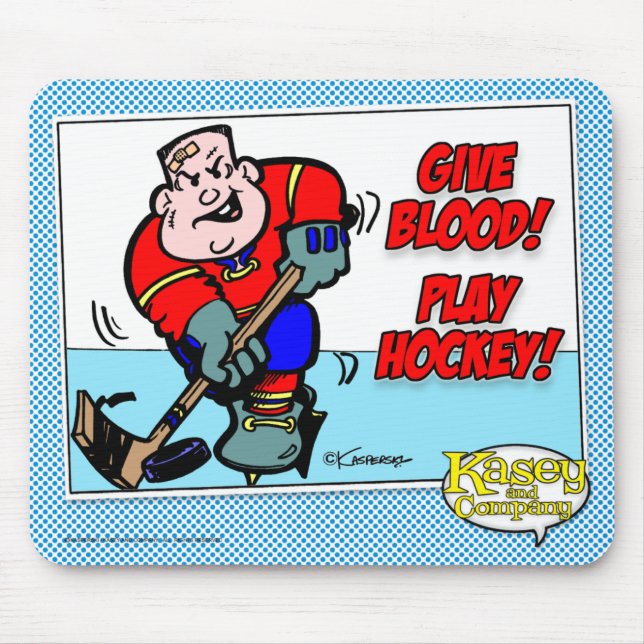 Ge Blood! Spela Hockey! Musmatta (Framsidan)