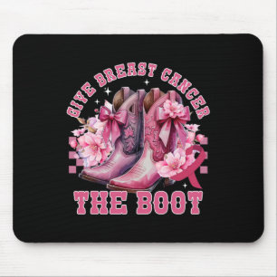 Ge bröstcancer Boot Cowgirl Cancer Awarene Musmatta