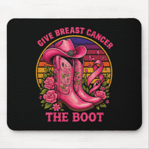 Ge bröstcancer Boot Cowgirl Cancer Awarene Musmatta