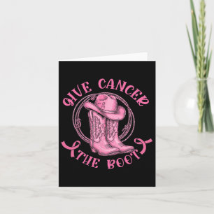 Ge Cancer Boot Rosa Breast Cancer Western Co. Kort