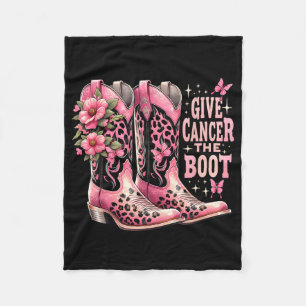 Ge Cancer Boot Westers Cowgirl Boots Breast Fleecefilt