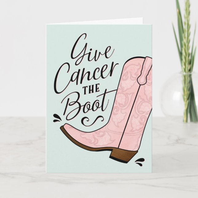 Ge Cancer från startscancern kommer bra Kort (Framsida)