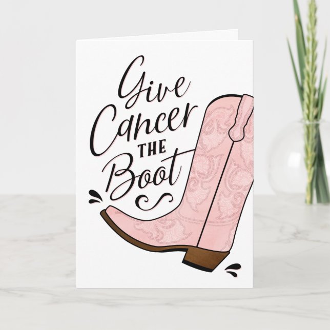 Ge Cancer från startscancern kommer bra Kort (Framsida)