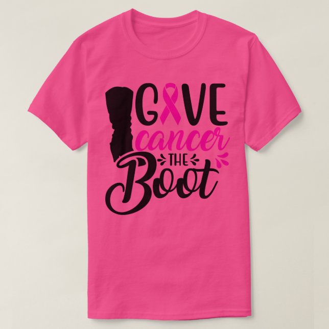Ge cancer i bagageutrymmet t shirt (Design framsida)