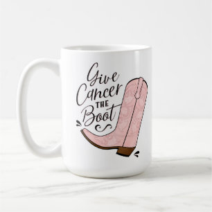 Ge Cancer Medvetenhet om bröstcancer vid starten Kaffemugg