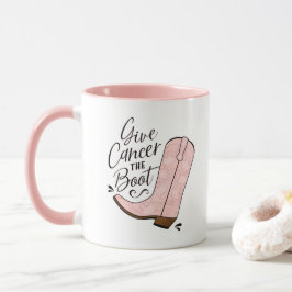 Ge Cancer Medvetenhet om bröstcancer vid starten Mugg