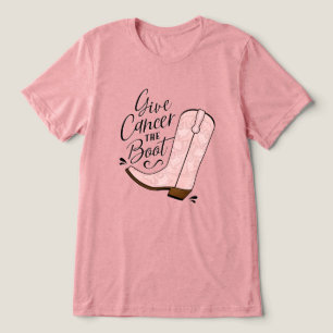 Ge Cancer Medvetenhet om bröstcancer vid starten T Shirt