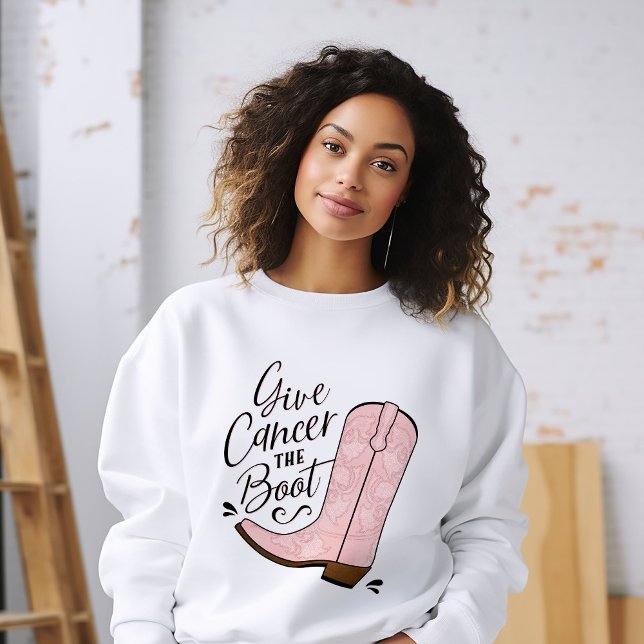 Ge Cancer Medvetenhet om bröstcancer vid starten T Shirt (Skapare uppladdad)