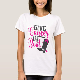 Ge Cancer start Medvetenhet om bröstcancer T Shirt
