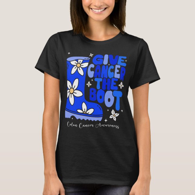 Ge Colon Cancer Boot Shirt T (Framsida)