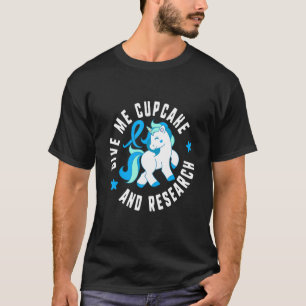 Ge Cupkaka och forskningsdiabetes T1 T Shirt
