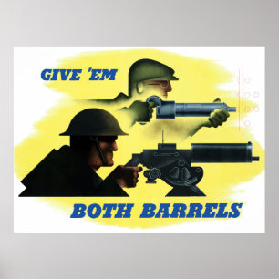 Ge dem båda trummor poster