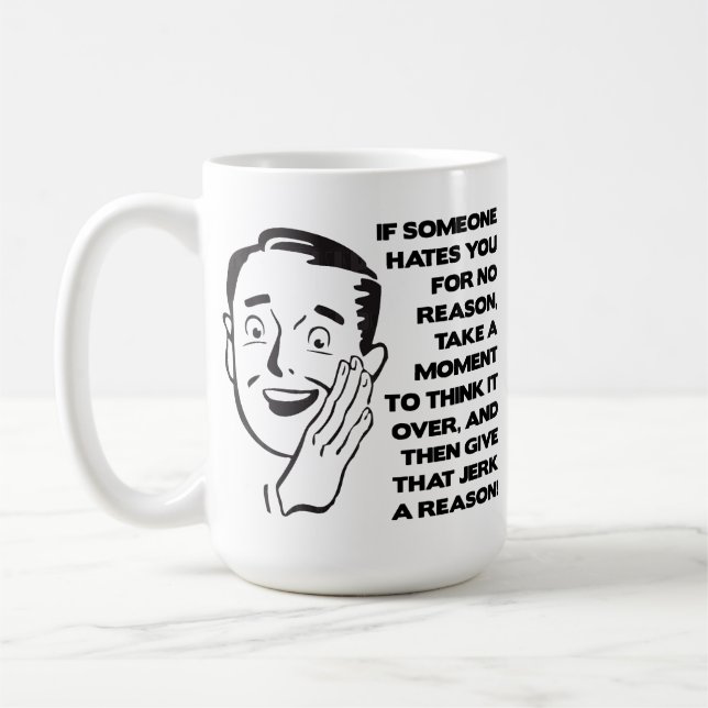 Ge Dem En Orsak Rolig Mugg (Vänster)