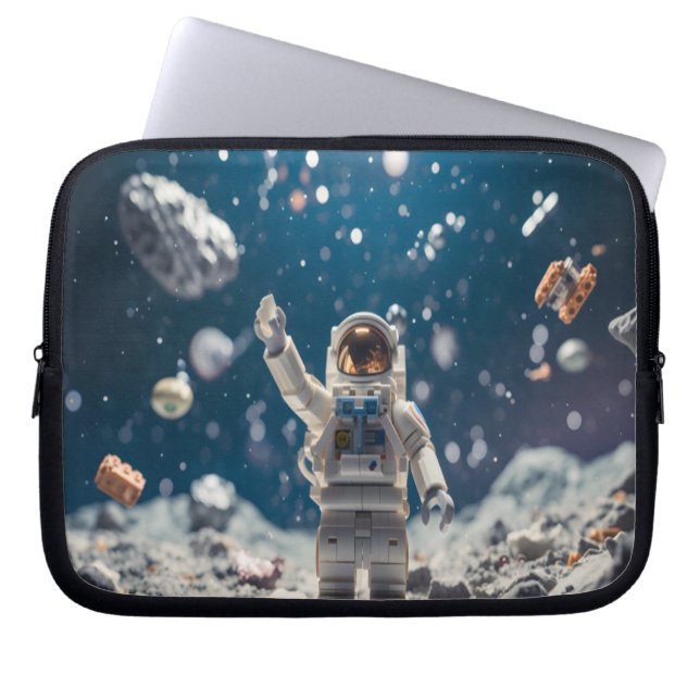 Ge dem en Space Man på deras egen elektronikpåse Laptop Fodral (Framsidan)