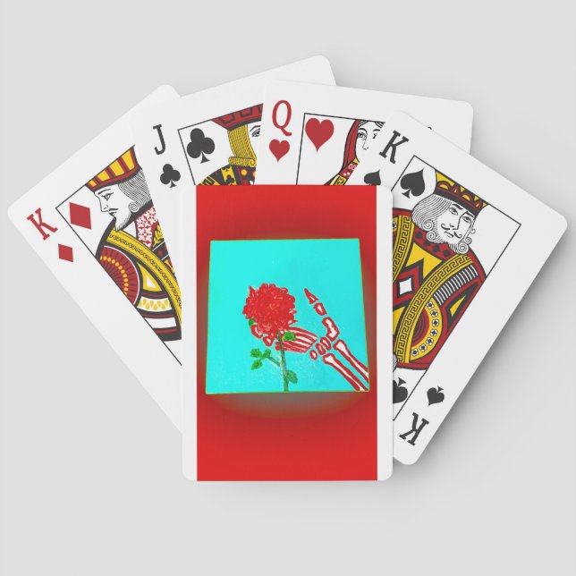 Ge deras blommor casinokort (Baksidan)
