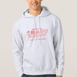 Ge det till din mamma 4 hoodie