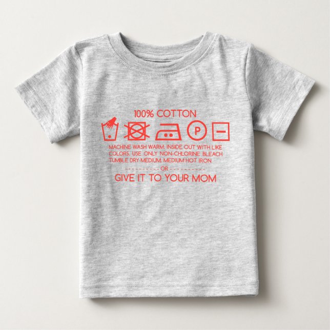 Ge det till din mamma 4 t shirt (Framsida)