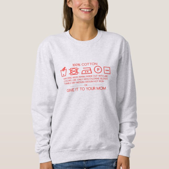 Ge det till din mamma 4 t shirt (Framsida)