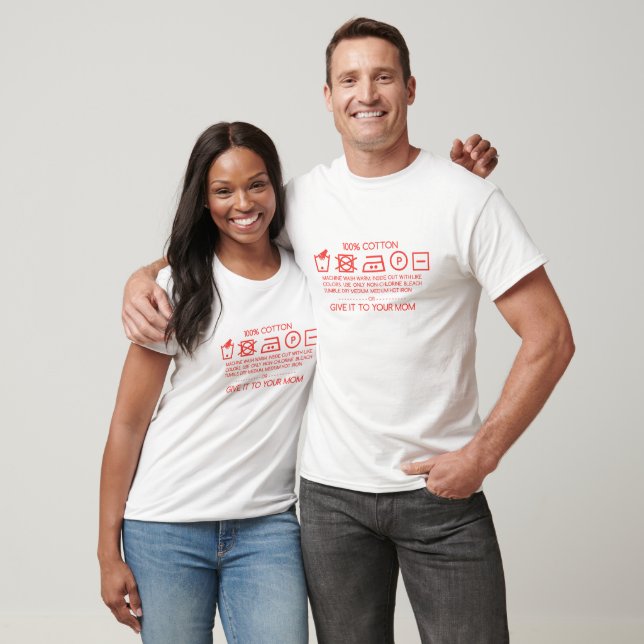 Ge det till din mamma 4 t shirt (Unisex)