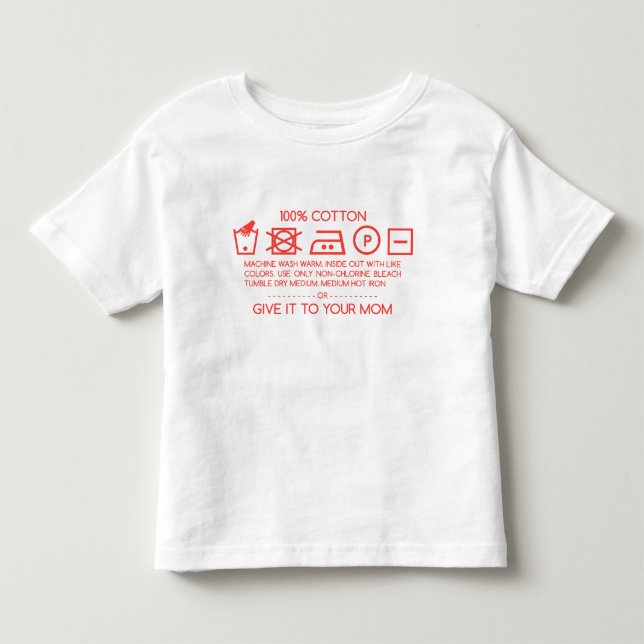 Ge det till din mamma 4 t shirt (Framsida)