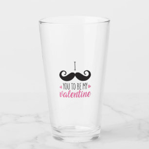 Ge dig en chans att bli min Valentine Glaskopp