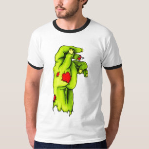 Ge dig en räcka vid (känguruunge) bläck t-shirt