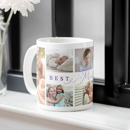 Ge dig för bästa lilla någonsin-familjens fotokoll kaffemugg