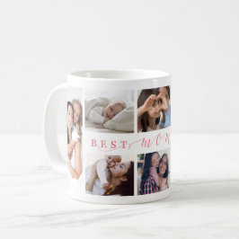 Ge dig för bästa Mamma någonsin-familjens fotokoll Kaffemugg