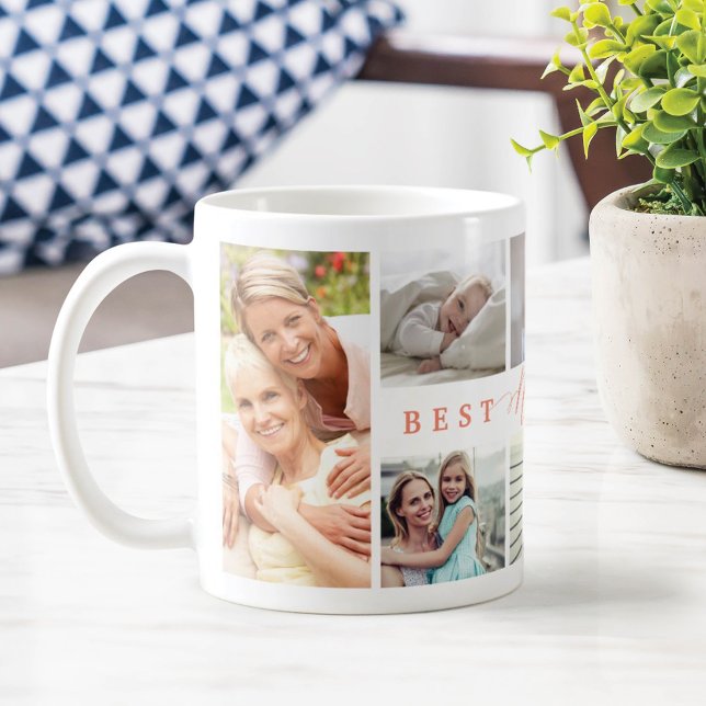 Ge dig för bästa Nana-familjens fotokollage någons Kaffemugg (Skapare uppladdad)