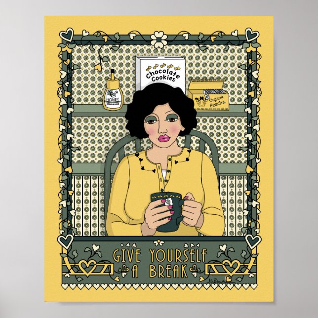 Ge dig själv ett uppehåll_C_8x10 Affisch (Framsidan)