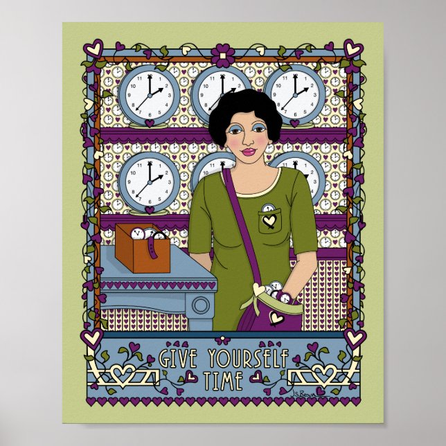 Ge dig tid_A_8x10 Affisch (Framsidan)