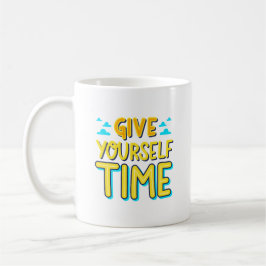 ge dig tid kaffemugg