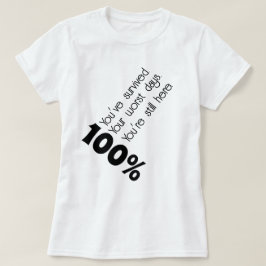 Ge din 100-procentiga motivationsnivå T-Shirt