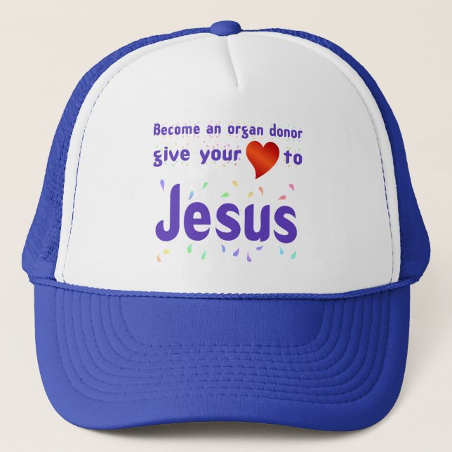 Ge din hjärta till Jesus Keps (Framsida)