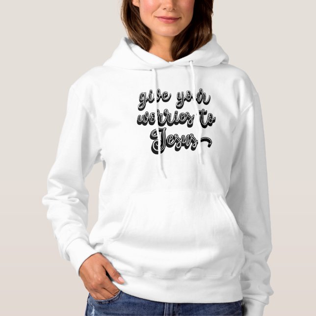 Ge din oro för Jesus T Shirt (Framsida)