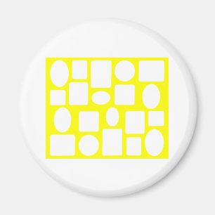 Ge dina foton här Ram MUSEUM Zazzle Magnet
