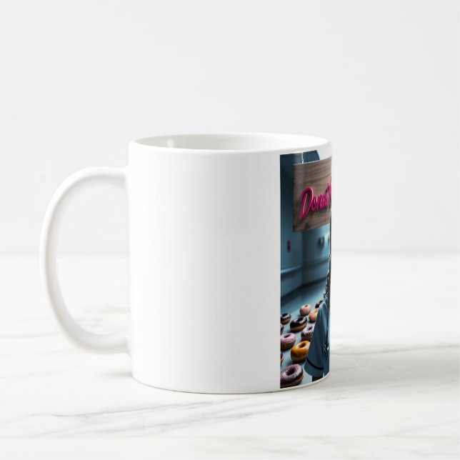 Ge Dödan min synbe: Sip och håll dig positiv Kaffemugg (Vänster)