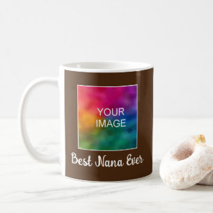 Ge efter mormor Best Nana någonsin-Anpassningsbar- Kaffemugg