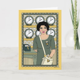 Ge - eget tids_C_Greeting-kort Kort