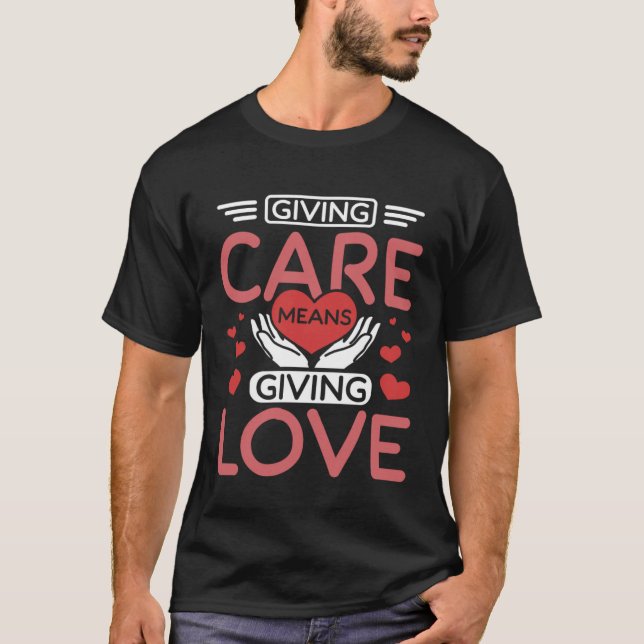 Ge elak ge kärlek t shirt (Framsida)