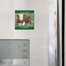 Ge "Em Bird for Thanksgiving Magnet"