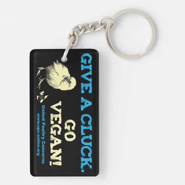 Ge en dumhuvud. Går veganen! (Baksidan)