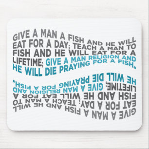 Ge en man en fisk… musmatta