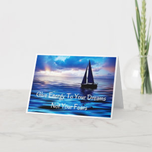 Ge Energy till ditt Dreams Greeting Card Kort