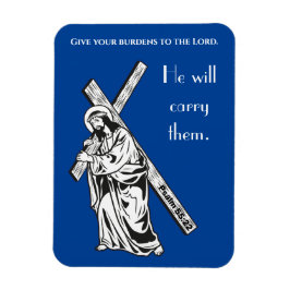 Ge era bördor till Lord Bible Verse Magnet