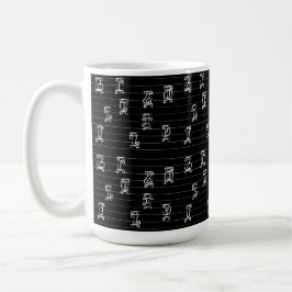 Ge’ez Numbers Illustration – Traditional Ethiopian Kaffemugg