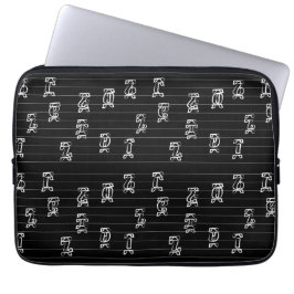 Ge’ez Numbers Illustration – Traditional Ethiopian Laptop Fodral