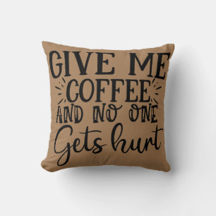 Ge får jag kaffe och ingen får ont kudde
