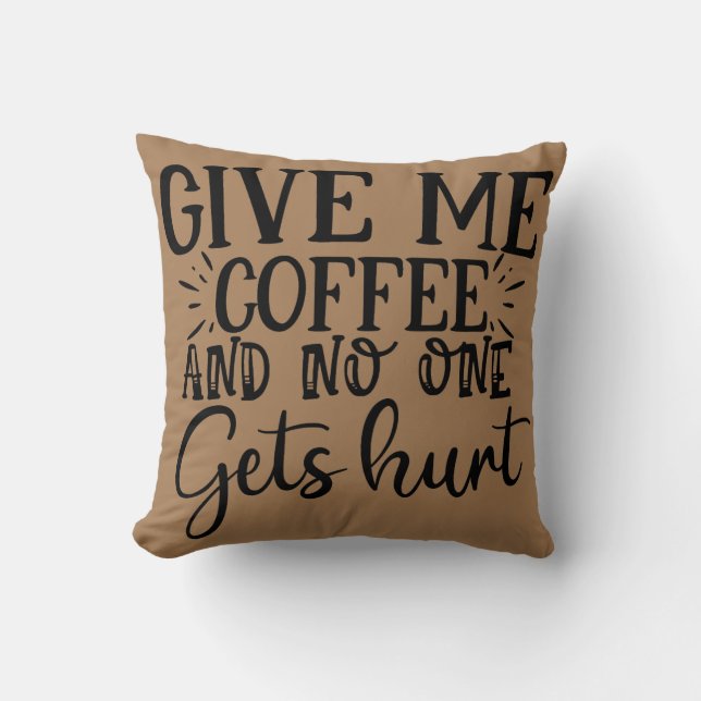 Ge får jag kaffe och ingen får ont kudde (Framsida)